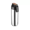 Стоманен термос с бамбук на капачката 600 ml