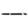 Metal ball pen with bamboo ring
