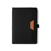 Notebook with hard covers made of recycled eco leather A5