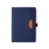 Notebook with hard covers made of recycled eco leather A5