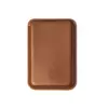 Leather card case with magnet for phone