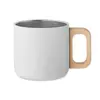 Double wall mug with a wooden handle 350 ml