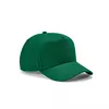 Baseball cap 5 panels with an adjustable metal buckle