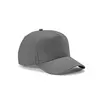Baseball cap 5 panels with an adjustable metal buckle