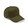 Baseball cap 5 panels with an adjustable metal buckle