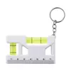 Multifunctional keychain with a ruler and dual levels