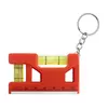 Multifunctional keychain with a ruler and dual levels