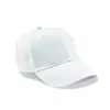 Baseball cap 6 panels with an adjustable metal buckle