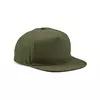 Baseball cap 5 panels with an adjustable snapback closure