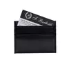 Leather card case with RFID protection