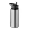 Metal bottle with a straw 500 ml.