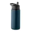 Metal bottle with a straw 500 ml.