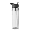 Drinking bottle made of Tritan with a straw 650 ml