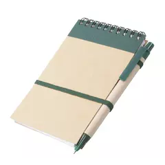 ECO notebook and ball pen
