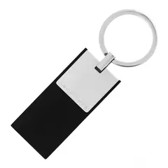 Метален ключодържател Pure Cloud Black