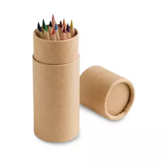 Кутия с 12 цветни молива