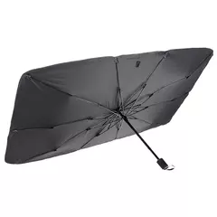 Automatic folding car sunshade