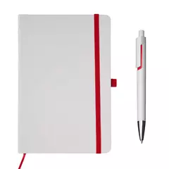 A5 notebook with ball pen