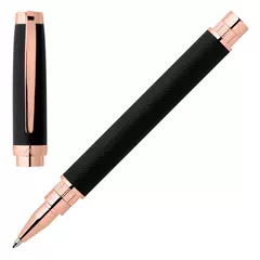 Metal roller pen Myth Black Rose Gold