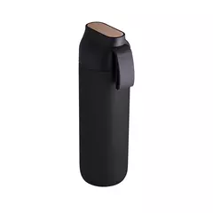 Стоманен термос с бамбук на капачката 600 ml