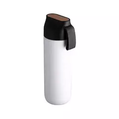 Стоманен термос с бамбук на капачката 600 ml