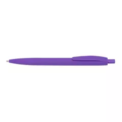 Plastic rubberized ball pen RING