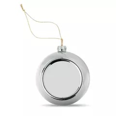 Christmas ball with branding tile