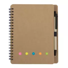ECO notebook and ball pen