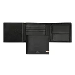 Портфейл с допълнително отделение Iconic Black