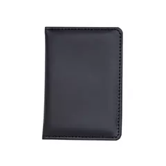 Кожен калъф за карти с RFID защита