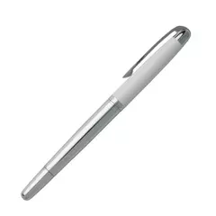 Metal roller pen Duel White