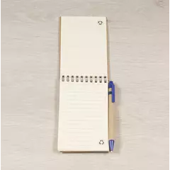 ECO notebook and ball pen