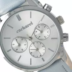Дамски ръчен часовник Chronograph Madeleine Light Blue