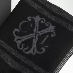 Вълнен шал Id Dark Grey