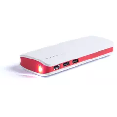 Преносима батерия 10000 mAh, 3 USB изхода с LED фенерче - Kaprin