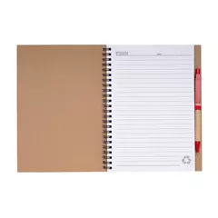 Еко бележник A5 с твърди корици
