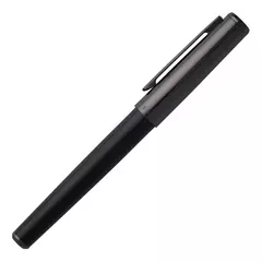 Metal fountain pen Minimal Dark Chrome