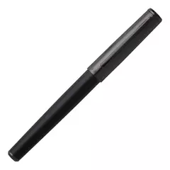 Metal fountain pen Minimal Dark Chrome