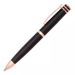 Metal ball pen Austin Black/Rosegold