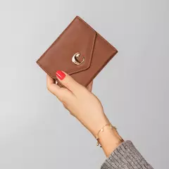 Дамско портмоне Alma Camel