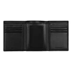 Кожен портфейл Trifold Classicals Black