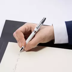 Metal ball pen Classicals Chrome White