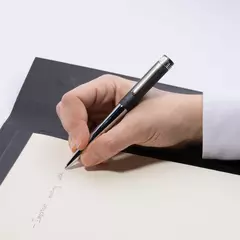 Метална химикалка Prestige Chrome Black