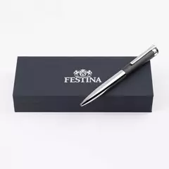 Метална химикалка Prestige Chrome Black