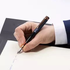 Метална писалка Prestige Rose Gold Navy