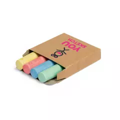 Chalks in box 4