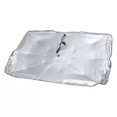 Automatic folding car sunshade