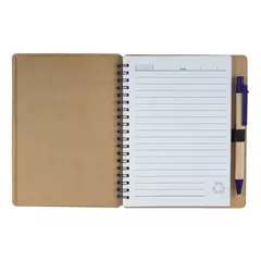 ECO notebook and ball pen
