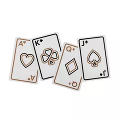 2 тестета карти за игра Iconic Black