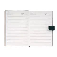 Hardcover A5 notebook with geometric shapes